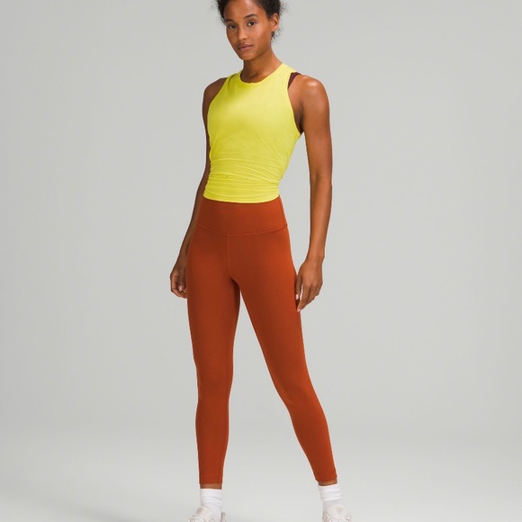 NWT Lululemon Wunder Train High-Raise Tight 25” Aztec Brick - Picture 3 of 8